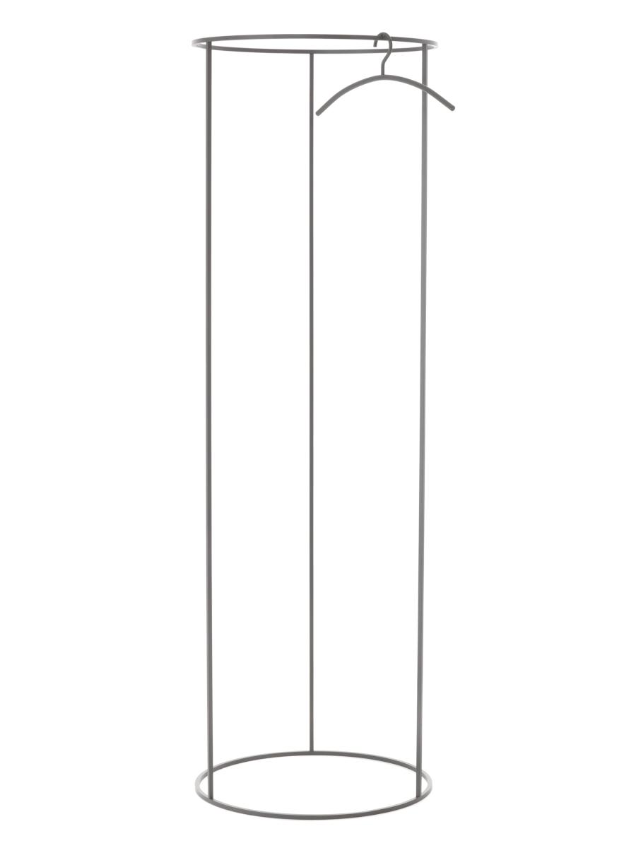 RACK Garderobenständer rund rauchchrom glänzend von schönbuch RACK Garderobenständer rund rauchchrom glänzend
