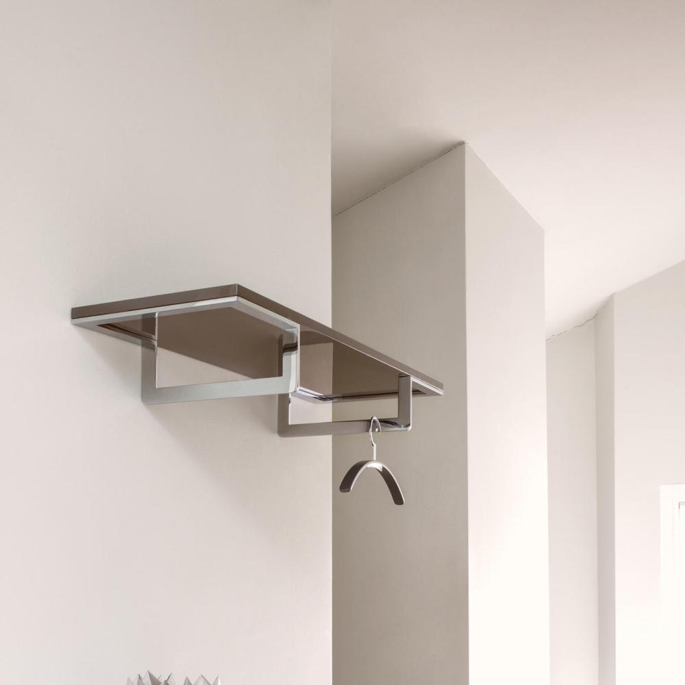 DECK Wandgarderobe 1601, 98 cm breit, mit zwei Garderobenstangen von schönbuch DECK Wandgarderobe 1601, 98 cm breit, mit zwei Garderobenstangen