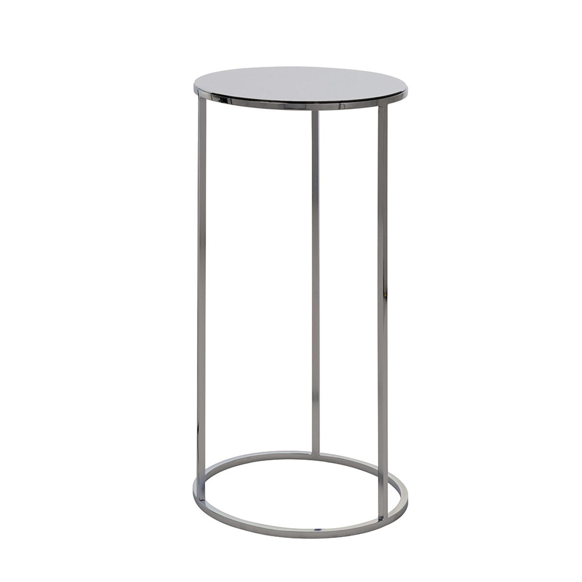 RACK Beistelltisch, rund, rauchchrom von schönbuch RACK Beistelltisch, rund, rauchchrom