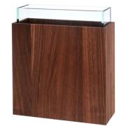 HESPERIDE Vase Massivholz Nussbaum, geölt, Glasvase HESPERIDE Vase Massivholz Nussbaum, geölt, Glasvase