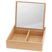 HESPERIDE Beautybox Eiche hell natur, geölt, Schlaufe Leder nach Wahl HESPERIDE Beautybox Eiche hell natur, geölt, Schlaufe Leder nach Wahl