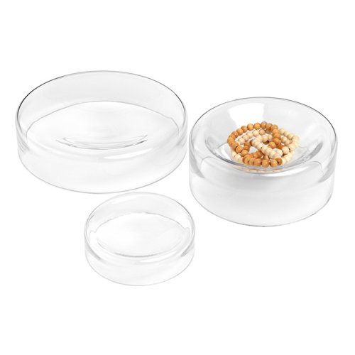 JAR Glasschalen 3er-Set, clear Klarglas