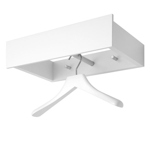 URBAN Wandgarderobe 40 cm mit Bgel 0112 wei