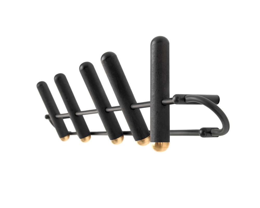 PIN Hakenleiste mit 5 Haken, verstellbar von schönbuch PIN Hakenleiste mit 5 Haken, verstellbar