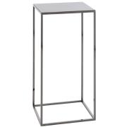 RACK Beistelltisch eckig rauchchrom glänzend RACK Beistelltisch eckig rauchchrom glänzend