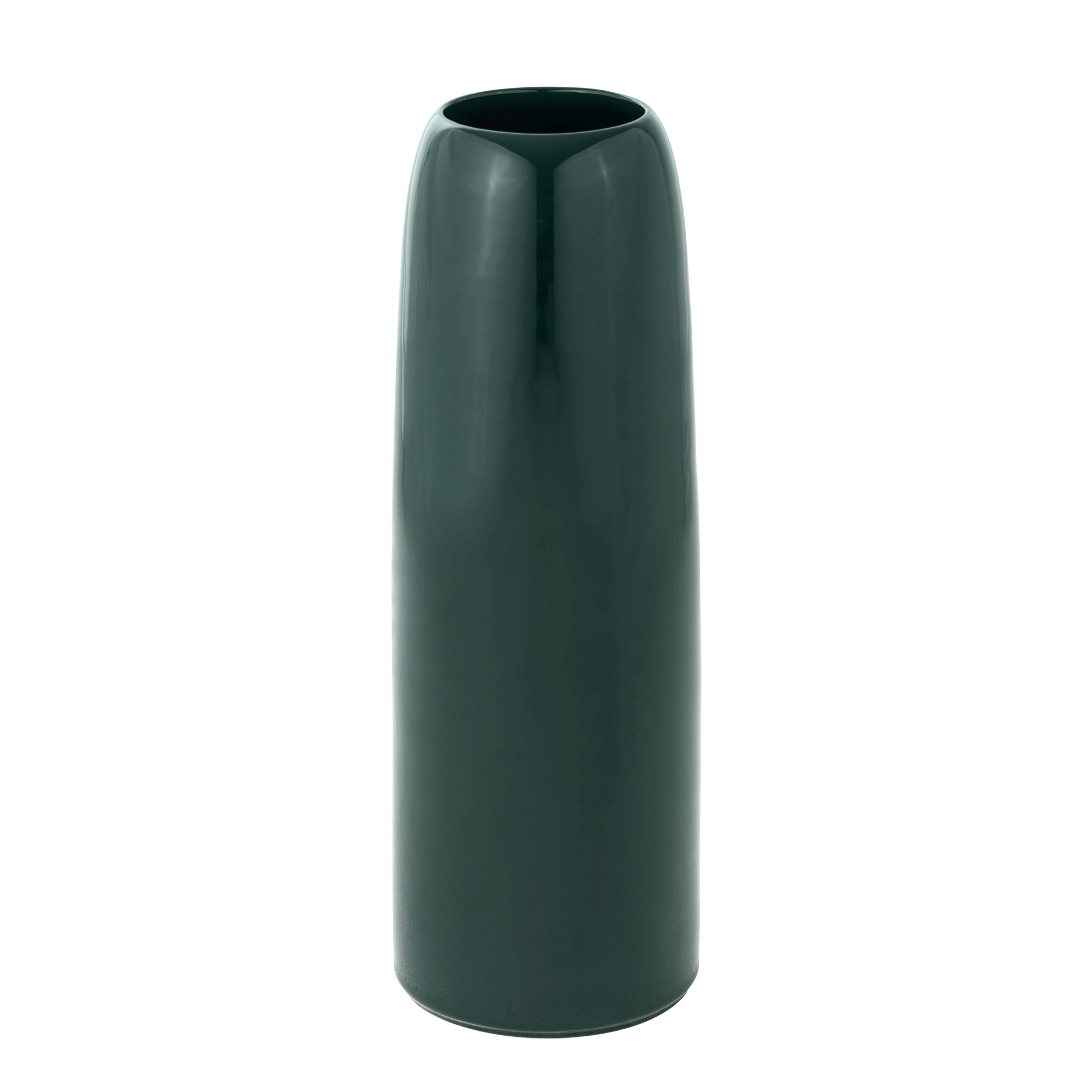CARLA Vase groß, smaragdgrün