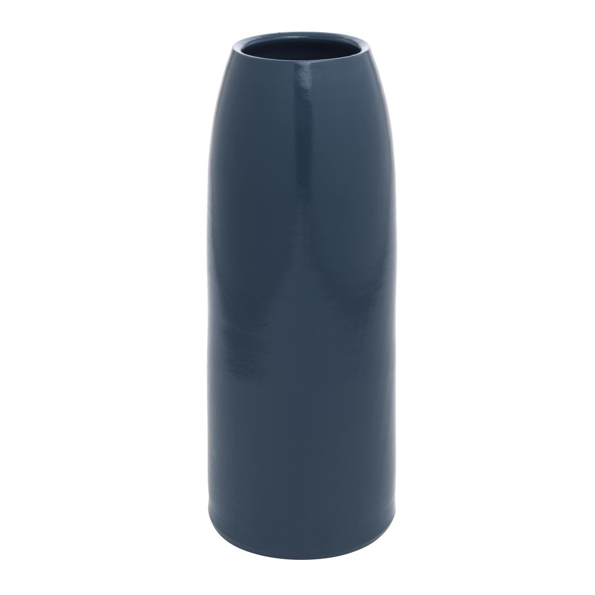 CARLA Vase Terrakotta groß stahlblau von schönbuch CARLA Vase Terrakotta groß stahlblau