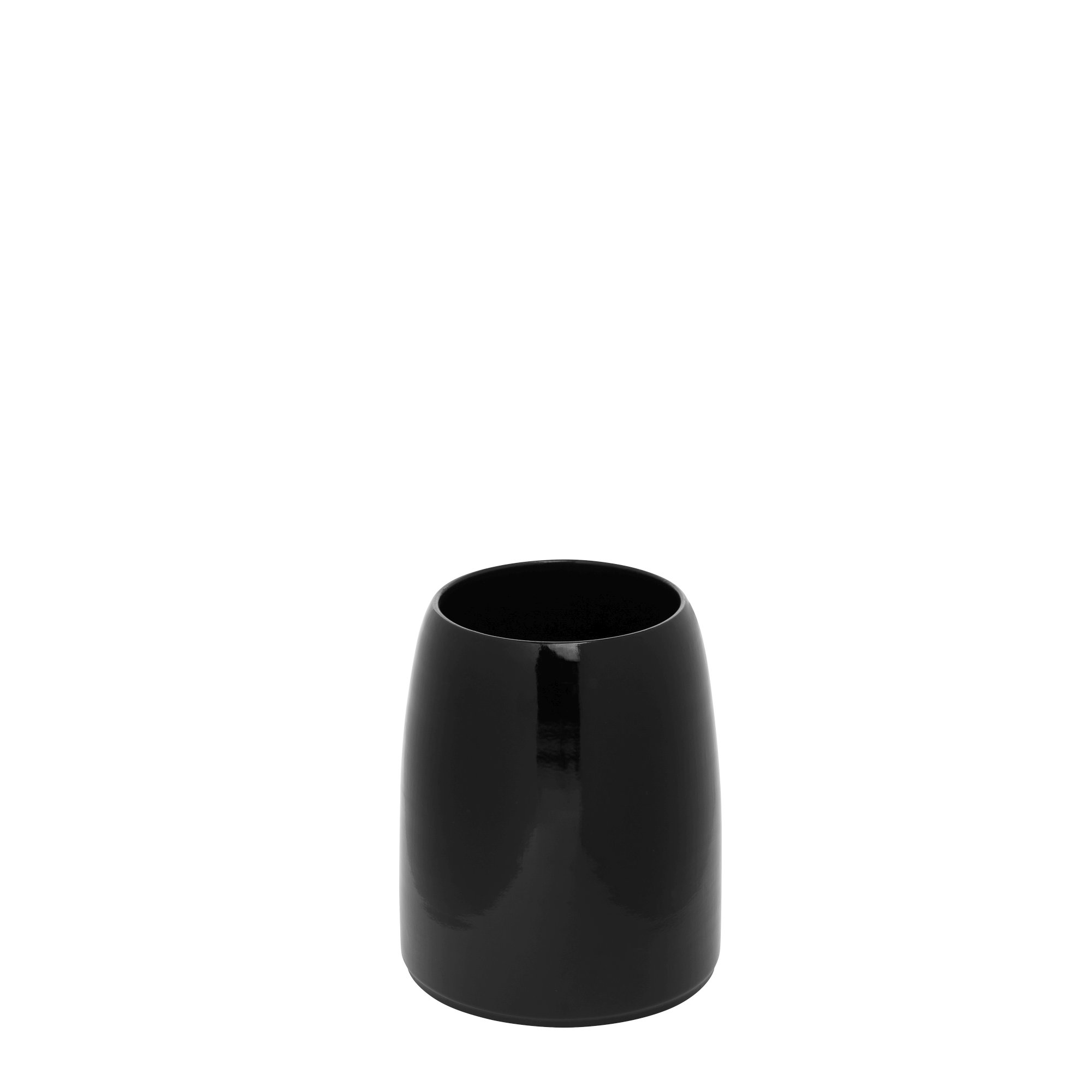 CARLA Vase klein, charcoal