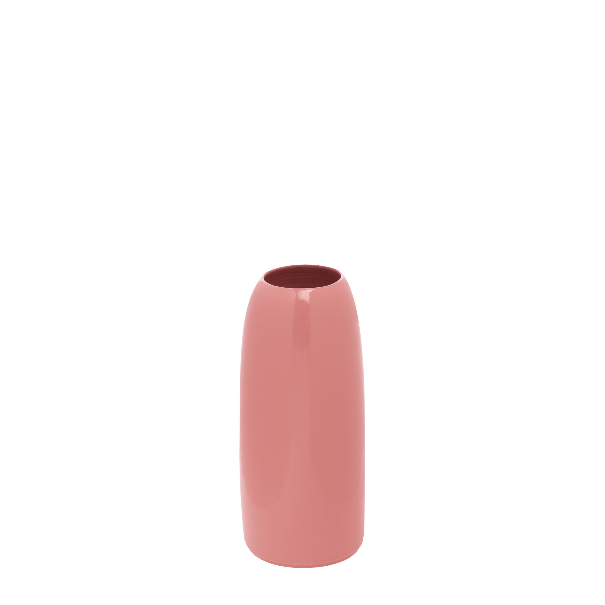 CARLA Vase mittel, flamingo pink