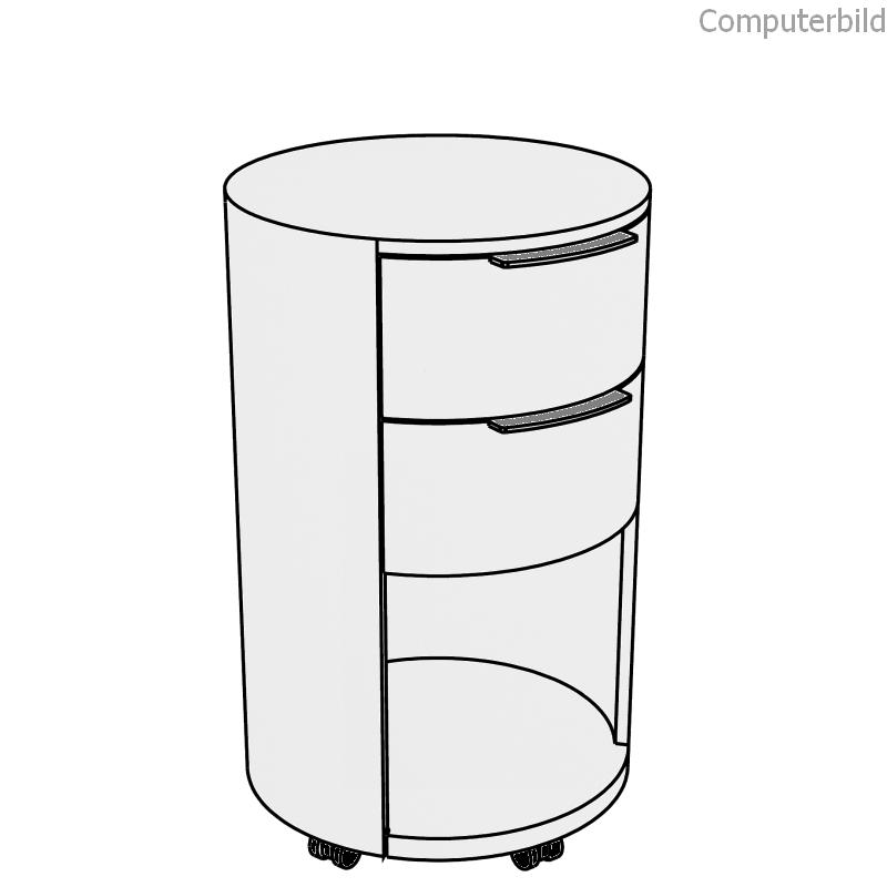 CONGA Rundkommode 5519 Ausfhrung nach Wunsch