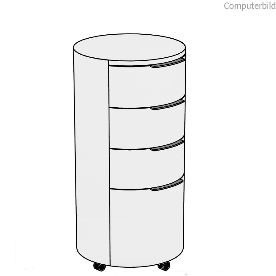 CONGA Rundkommode 5514 Ausfhrung nach Wunsch, s