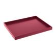 TRAY LITTLE Tablett 30 x 36.5 cm weinrot (40)