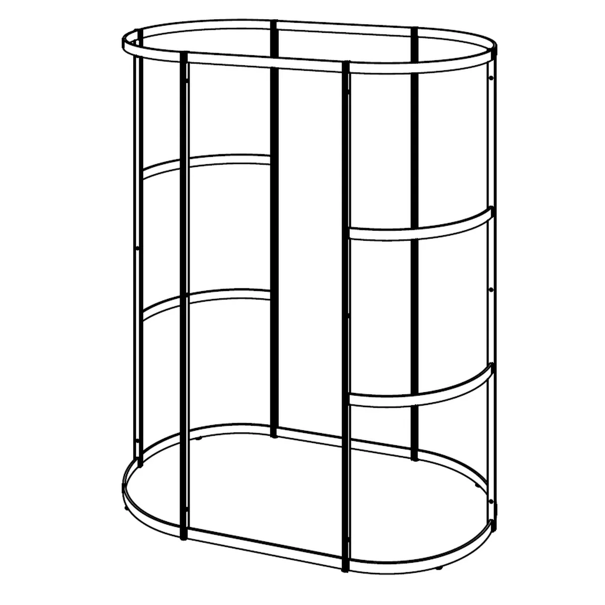 MARU Garderobe Oval  von schönbuch MARU Garderobe Oval