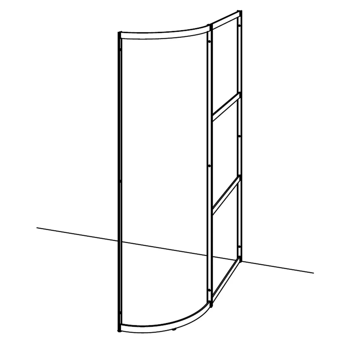 MARU Garderobe Eckelement erweitert von schönbuch MARU Garderobe Eckelement erweitert