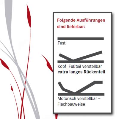 PERFLEXION® 45 EL 4M Lattenrost elektrisch von Schultz Schlafkultur PERFLEXION PERFLEXION® 45 EL 4M Lattenrost elektrisch