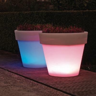 BORDATO beleuchteter LED-Blumentopf