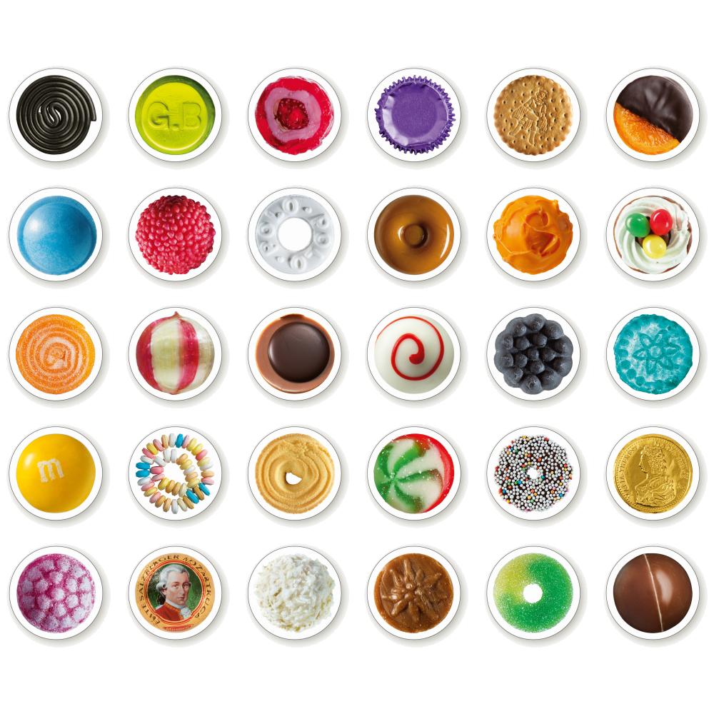 SWEETSWEETS Memo-Spiel 60 Spielkarten, Motiv Süßigkeiten von SIEBENSACHEN SWEETSWEETS Memo-Spiel 60 Spielkarten, Motiv Süßigkeiten