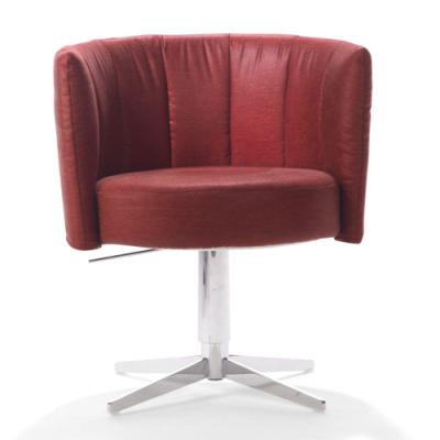 RON Sessel, drehbar, höhenverstellbar, Stoff MONA pink von signet RON Sessel, drehbar, höhenverstellbar, Stoff MONA pink