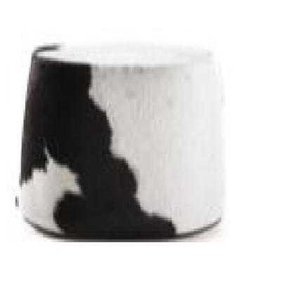 JOLLY JUMPER Fellhocker schwarz / wei�