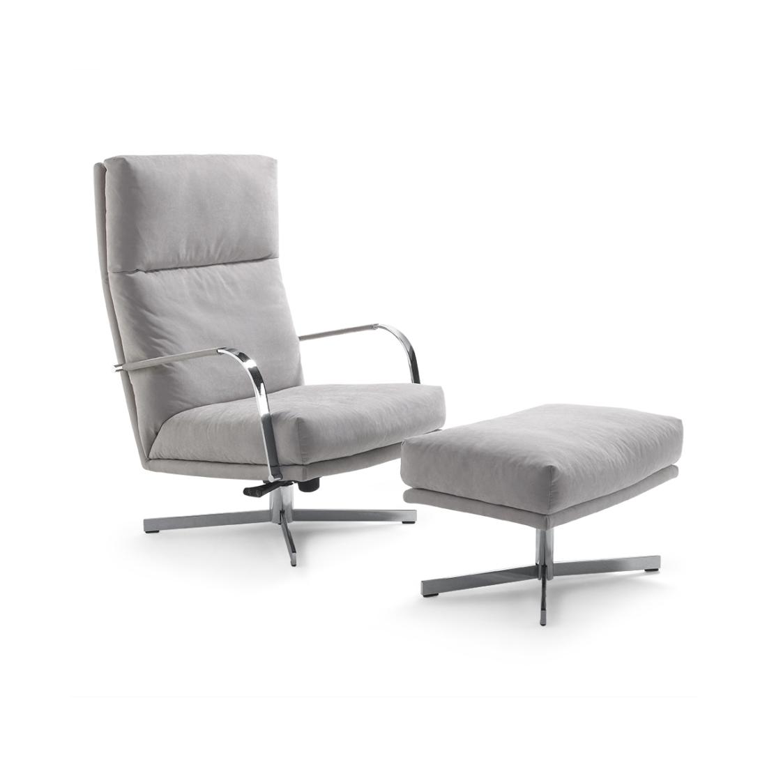 GIN Sessel, drehbar, Leder Rancho von signet GIN Sessel, drehbar, Leder Rancho