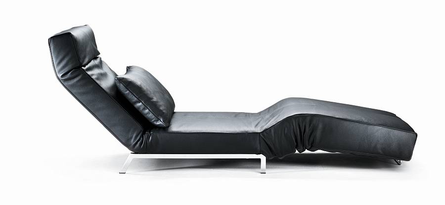 PENDO Schlafcouch Relax-Position, Ausfhrung Leder Colorado