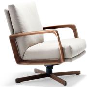 GIN Sessel Holz, Marke signet, Designer signet