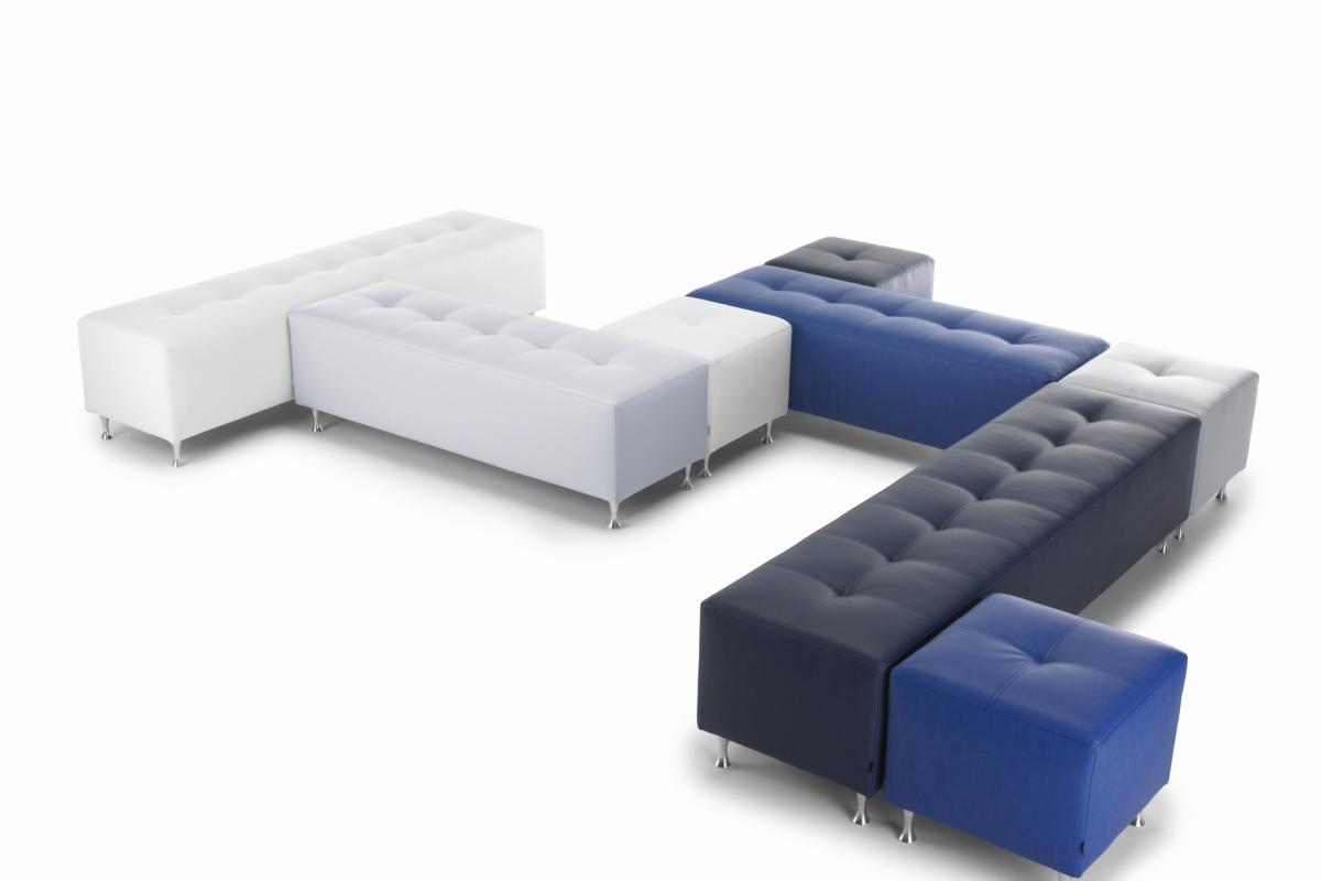 ROOM ART Hocker, 2-Sitzer und 3-Sitzer Varianten