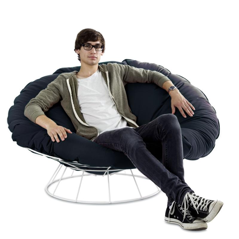 BULL´S NEST Loungesessel Schwarz von Sitting Bull BULL´S NEST Loungesessel Schwarz