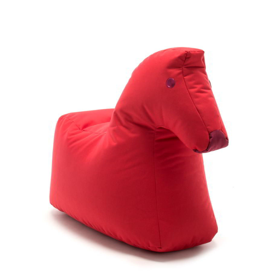 Pferd LOTTE Kindersitzsack aus Happy Zoo, flammenrot