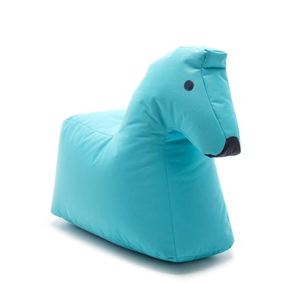 Pferd LOTTE Kindersitzsack aus Happy Zoo, trkis