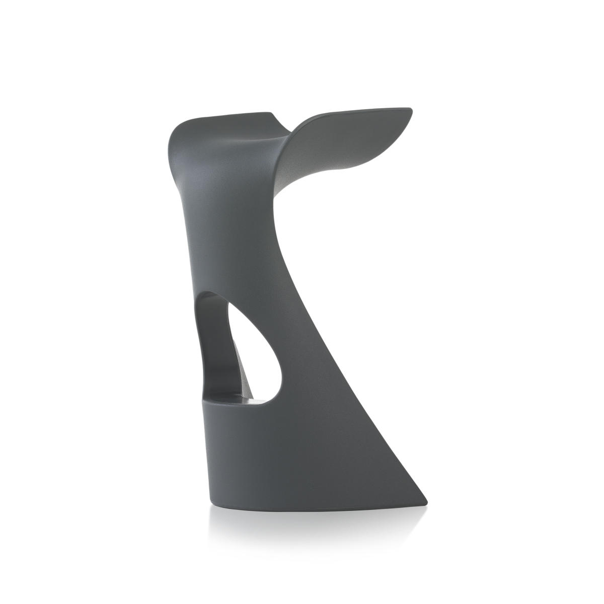 KONCORD Barhocker von Karim Rashid elephant grey von Slide Design KONCORD Barhocker von Karim Rashid elephant grey