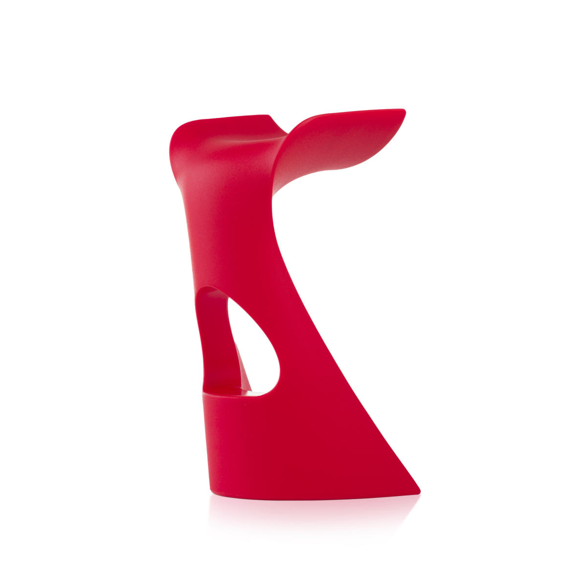 KONCORD Barhocker von Karim Rashid flame red von Slide Design KONCORD Barhocker von Karim Rashid flame red