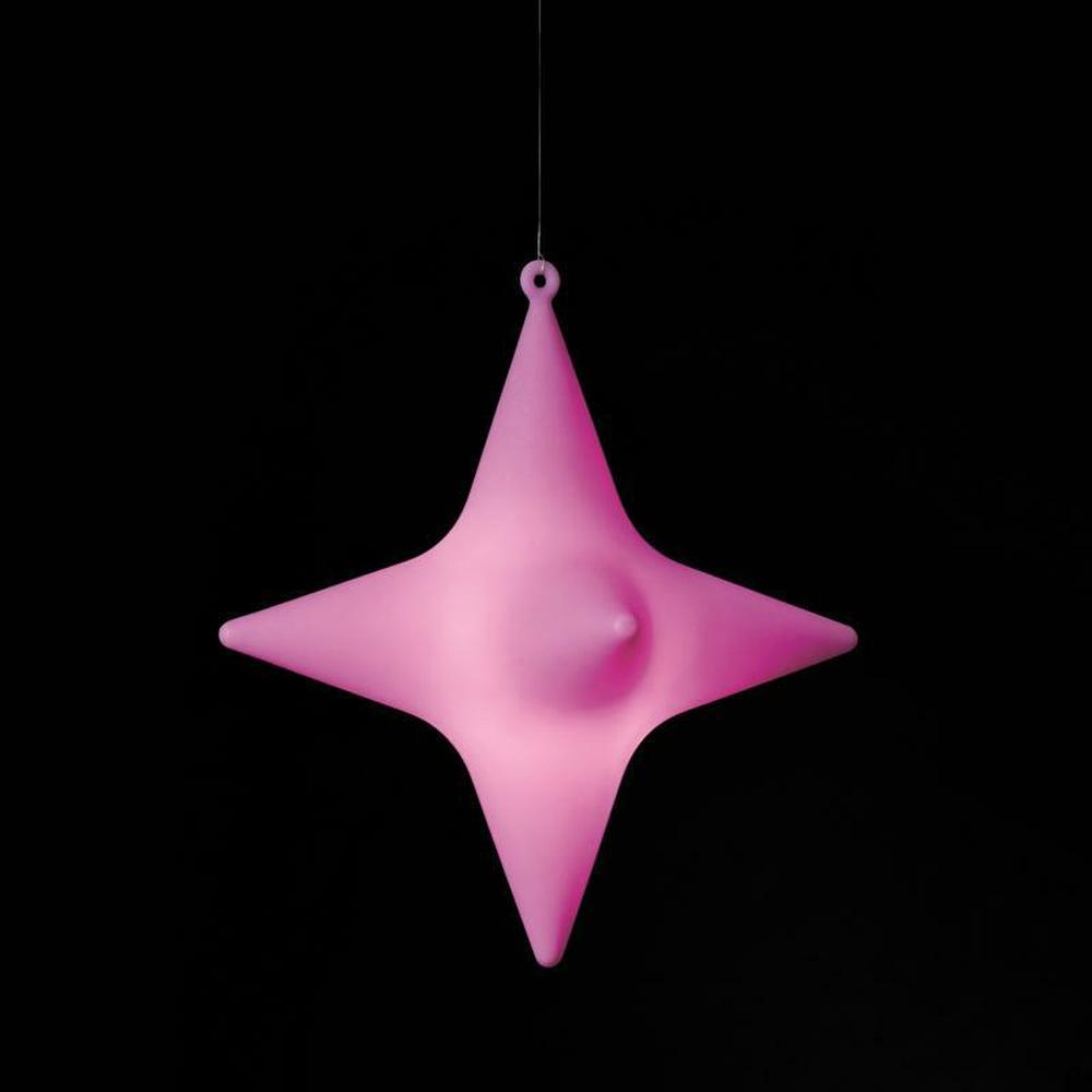 SIRIO Pendelleuchte Stern Indoor pink