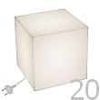 CUBO Leuchtwrfel Indoor 20, wei