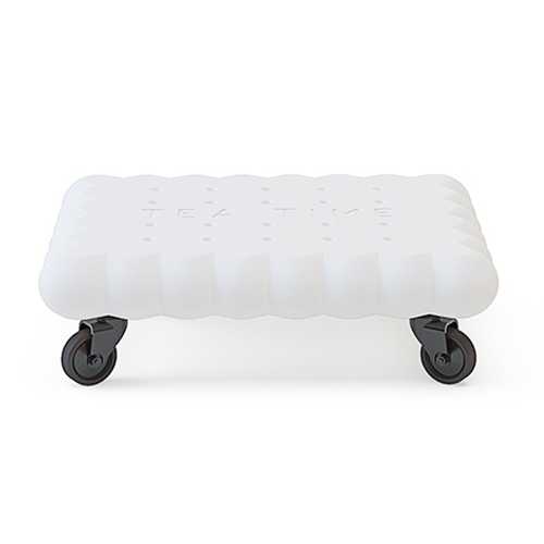 TEA TIME rollbarer Couchtisch beleuchtet, S