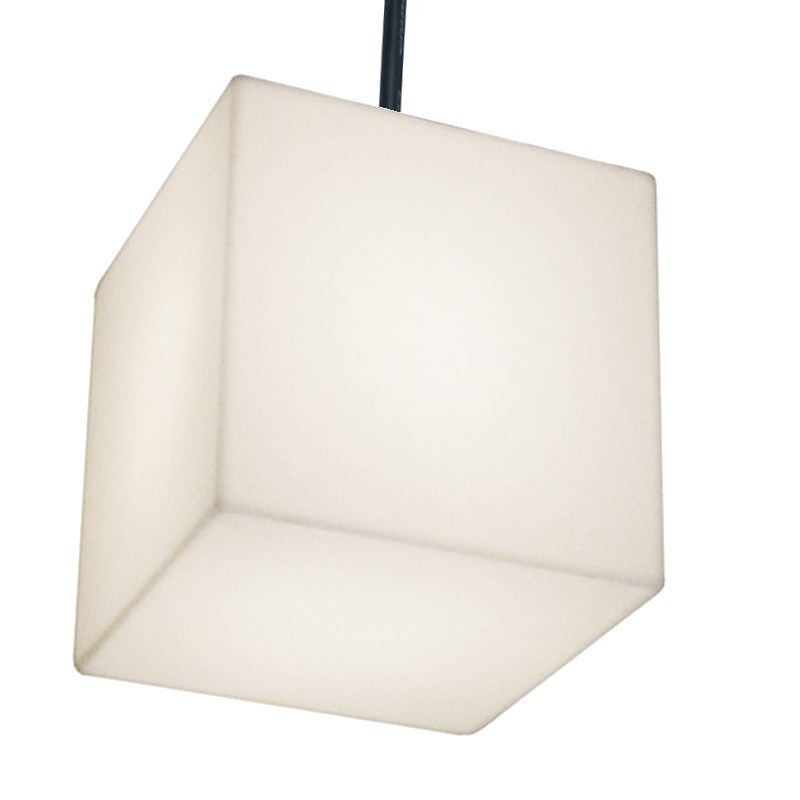 CUBO HANGING Pendelleuchte 30 Outdoor wei