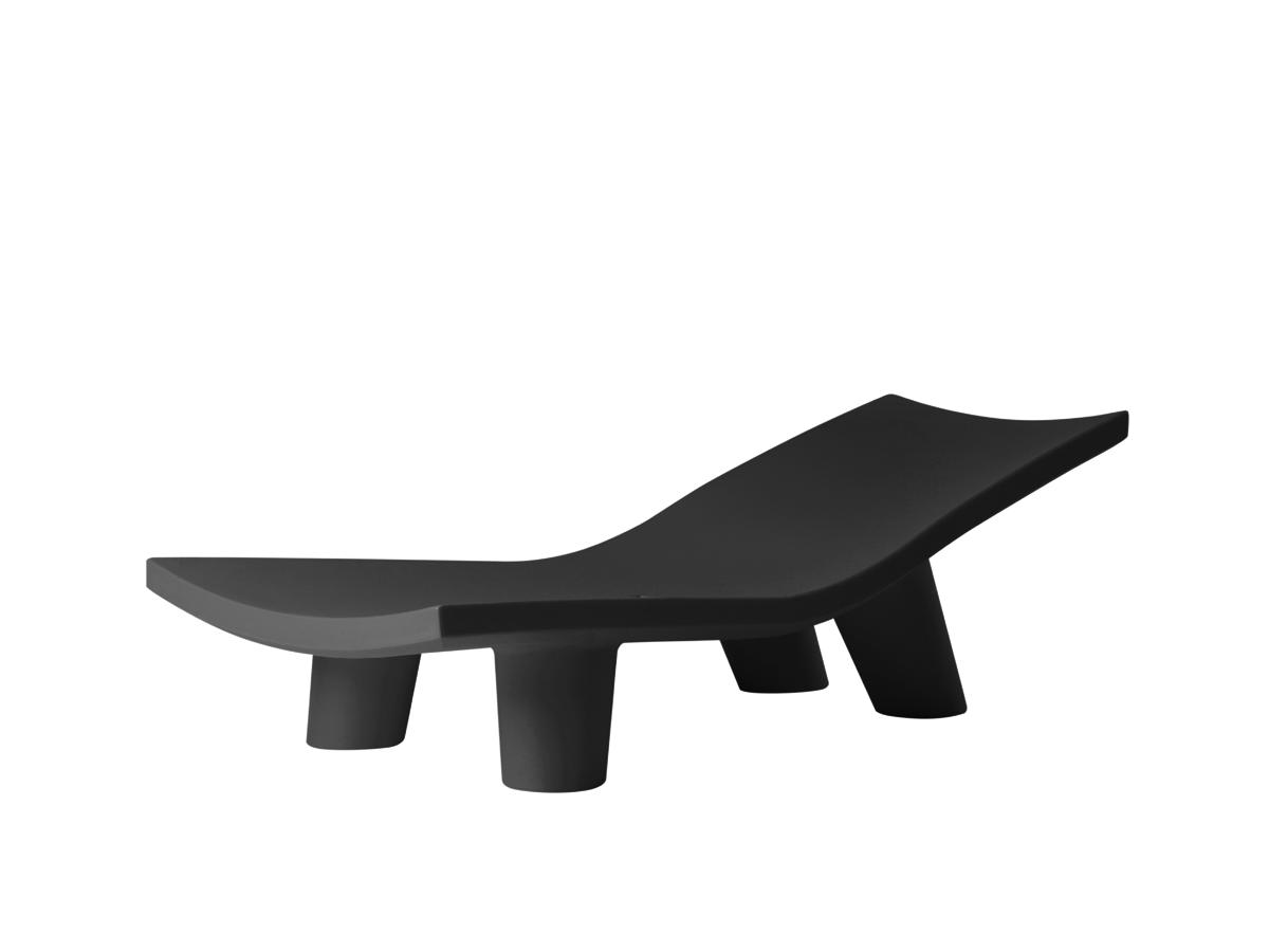 LOW LITA Lounge Gartenliege jet black