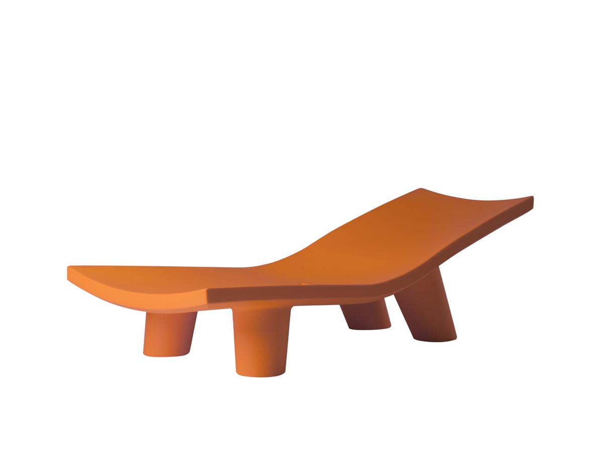 LOW LITA Lounge Gartenliege orange