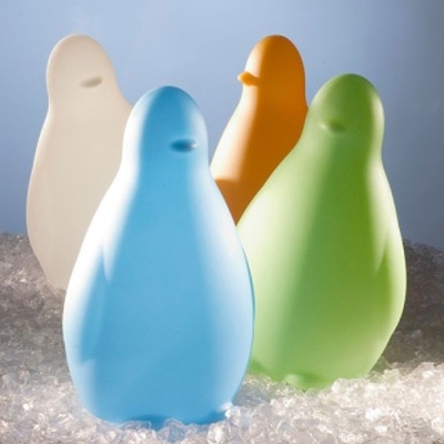 KoKo Leuchtpinguine in blau, grn, orange und wei