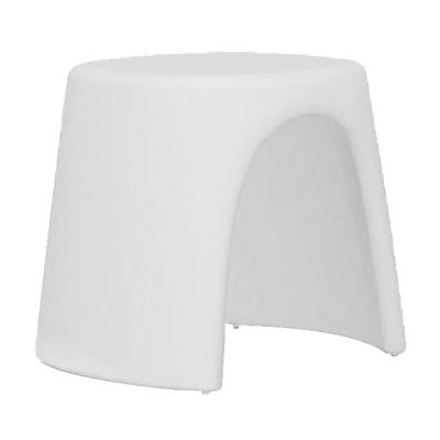 AMELIE STOOL Hocker Outdoor, stapelbar, wei