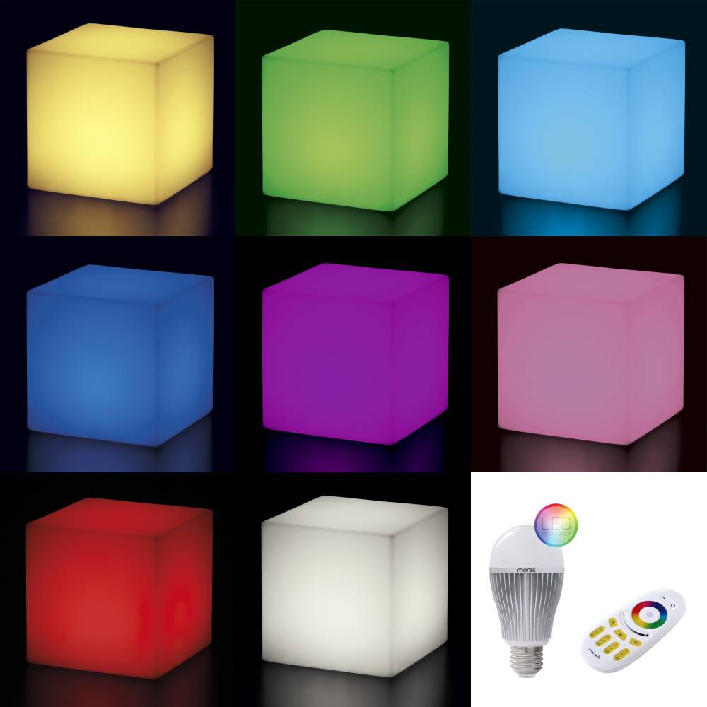 CUBO Leuchtwrfel mit LED Beleuchtung Indoor