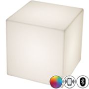 CUBO Leuchtwürfel 40 mit Candy Light LED Akku und Bluetooth CUBO Leuchtwürfel 40 mit Candy Light LED Akku und Bluetooth