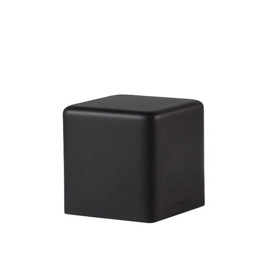 SOFT CUBO Hocker 43 cm, soft black