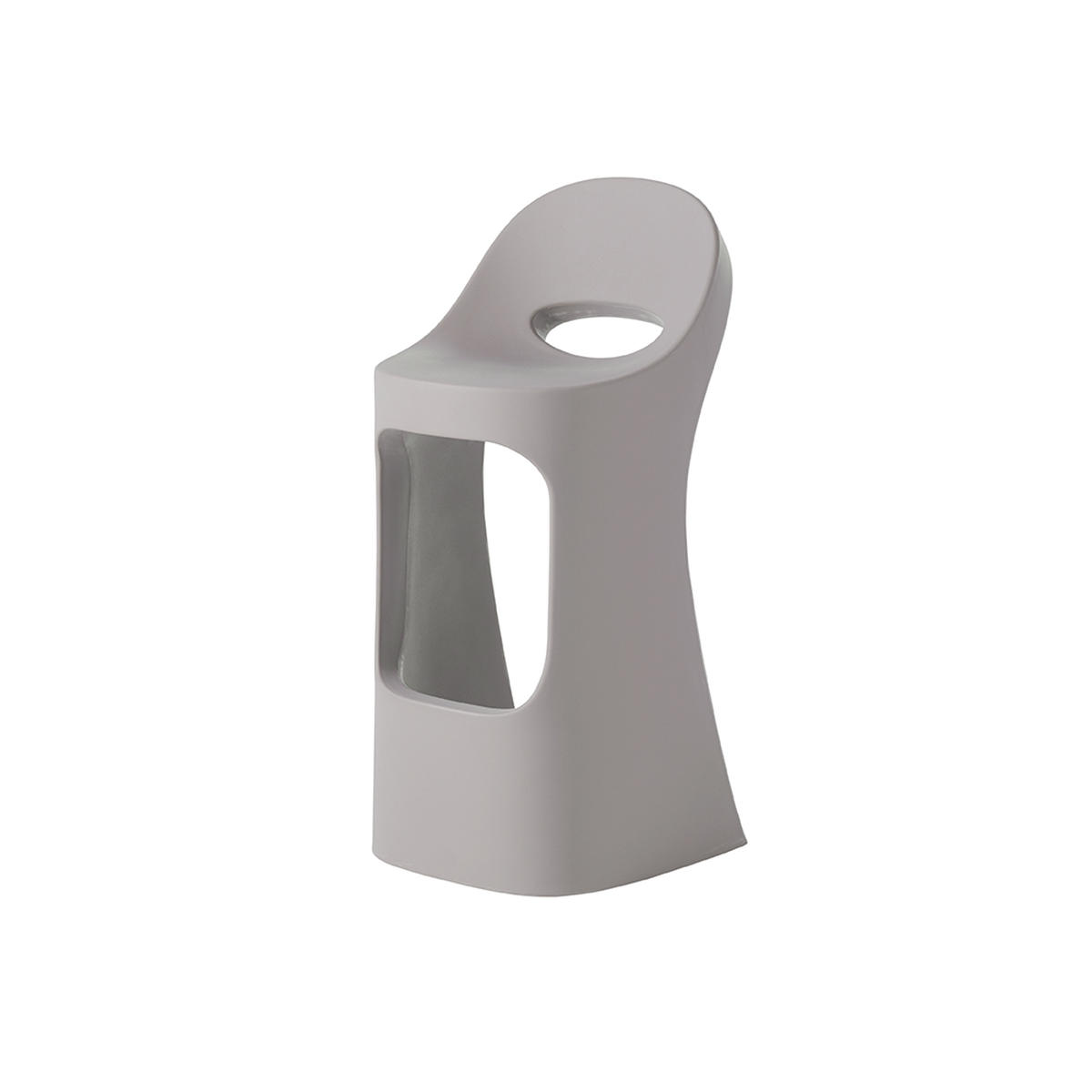 AMELIE SIT UP Barhocker dove grey