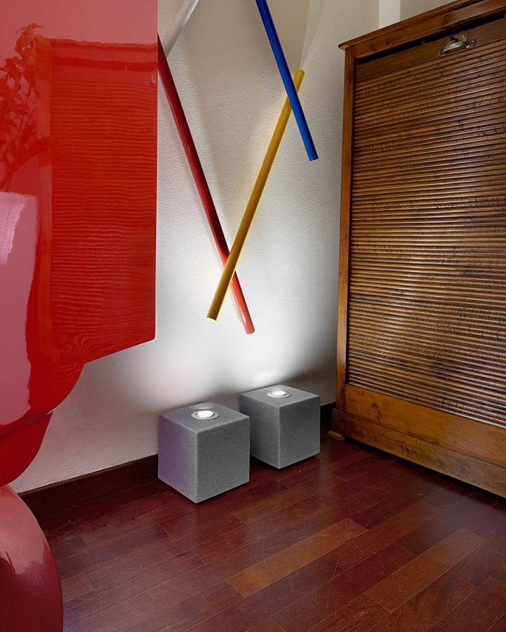 BLOCK ROCK Bodenleuchte von Slide Design BLOCK ROCK Bodenleuchte