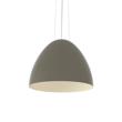 PLUME Pendelleuchte 86 cm, RAL 3003 beige-grau matt