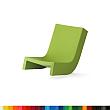 TWIST Lounger / Loungesessel, Farbe nach Kundenwunsch