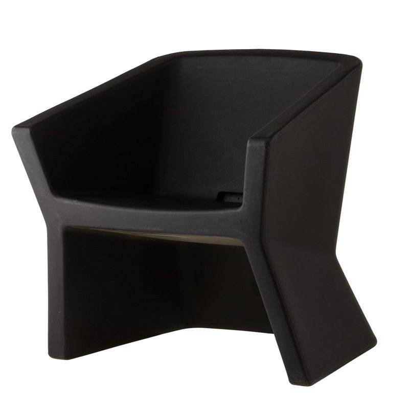 EXOFA Sessel / Stuhl, schwarz
