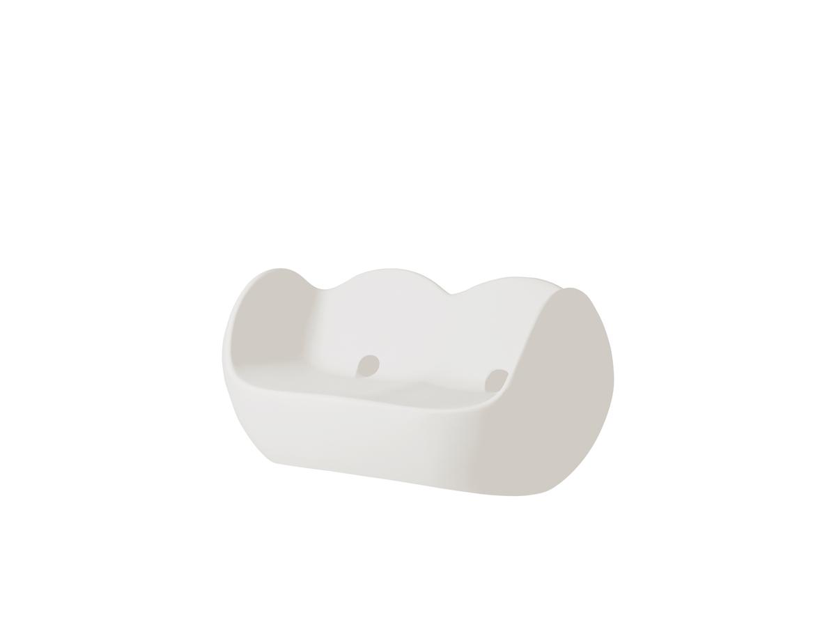 BLOSSY Sofa milky white