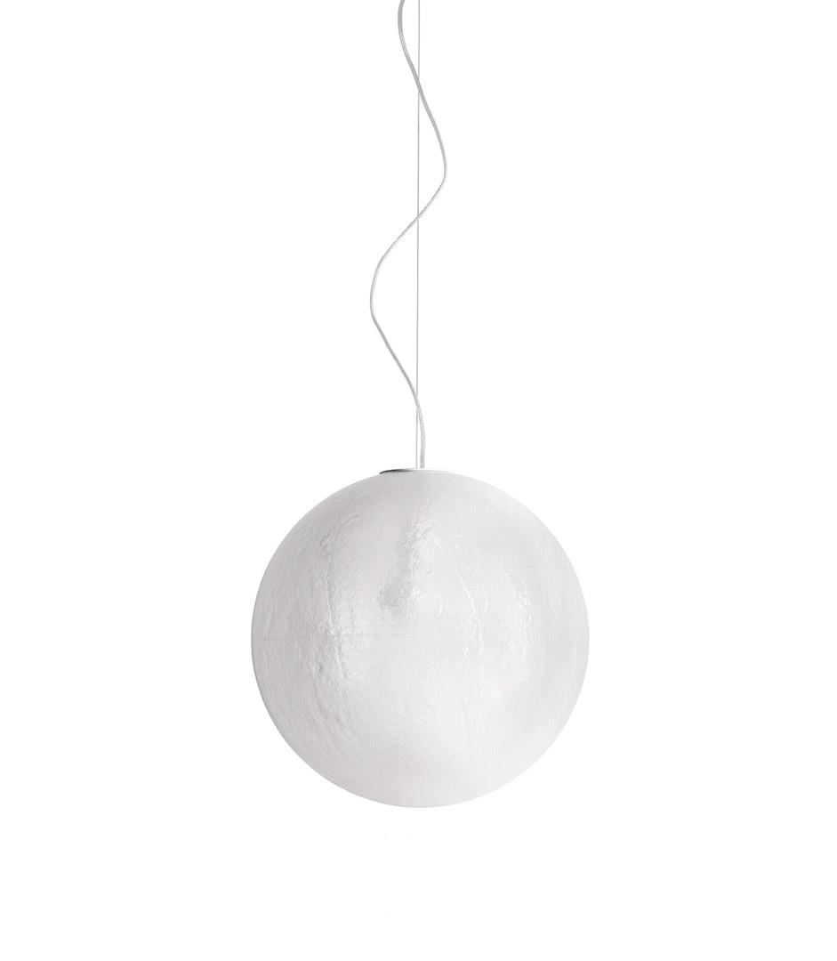 MURANO Pendelleuchte 50 cm, Kunststoff weiß